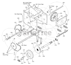 Yard King 6271200x43 (1695373) - Yard King 27" Snow Thrower (2007)