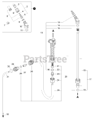 Echo MS-20 H - Echo Manual Sprayer (SN: MSP10001001 - MSP10999999)