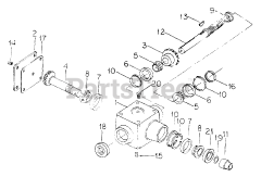 Cub Cadet Accessory - Cub Cadet 48" Rotary Tiller Attachment Gear Box