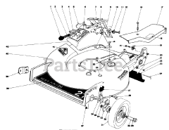 Toro 20790 - Toro Walk-Behind Mower (SN: 001000001 - 001999999) (1981)