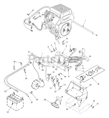 Scag SMT-52A - Scag Turf Tiger 52" Mower Deck (SN: 8560001 - 8569999) Electrical System (Kohler)