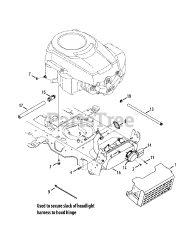 Cub Cadet LTX 1040 (13WX90AS210) - Cub Cadet 42" Lawn Tractor (2012