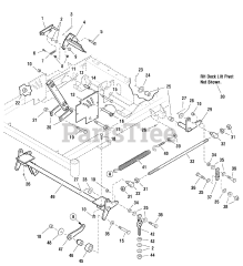 Ferris 1000Z (5901003) - Ferris 1000Z Series 61" Zero-Turn Mower, 27hp Kohler (SN: 2899 & Above)