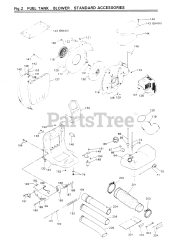 RedMax EB 440 - RedMax Backpack Blower (1990-07)
