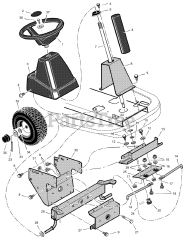Yard King 309306x89A - Yard King 30" Rear-Engine Riding Mower (2001)