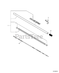 Echo 99944200560 - Echo ProThatch Attachment Main Pipe Assembly