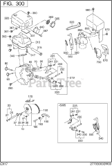 Subaru Robin 170DST030 (SP-170) - Subaru Robin Engine 300 Intake &amp; Exhaust