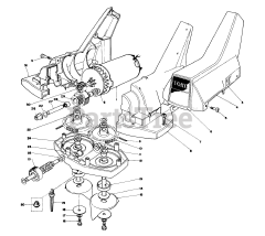Toro 51750 - Toro Power Hoe Tiller (SN: 001000001 - 001999999) (1981)