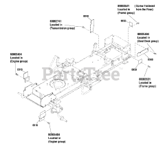 Snapper SPX 2246 (2691248-00) - Snapper LT200 Series 46