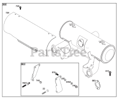 Briggs & Stratton 61G377-0102-J1 - Briggs & Stratton Horizontal Engine