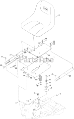 Brands 75501 (eS 3200 DC) - Toro 81cm Rear-Engine Riding Mower, 72V (SN: 322000001 - 322999999) (2022) dup