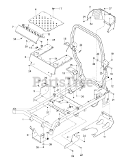 RedMax CZT 52 (967671301-00) - RedMax 52" Zero-Turn Riding Mower (2017-09)