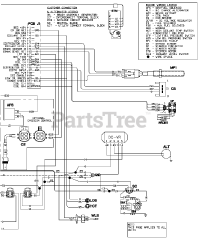 Generac QT02016GNSN - Generac 20kW Home Standby Generator (SN: 4474779 - 4519842) (2006) Schematic - Diagram (0G0925)