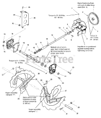 Snapper E 12387 (1694609) - Snapper 38" Snow Thrower, 12hp (2005)