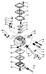 Echo GT-160 - Echo String Trimmer (Original Version) Carburetor