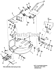 Simplicity 1692173 - Simplicity 30" Mulching Mower Deck