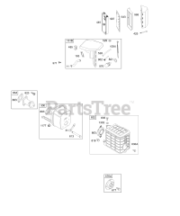 Briggs & Stratton 19K437-0111-01 - Briggs & Stratton Horizontal Engine