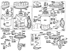 Briggs & Stratton 146702-1625-XX - Briggs & Stratton Vertical Engine