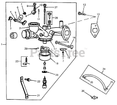Cub Cadet 805 (136-192-100) - Cub Cadet Lawn Tractor Carburetor