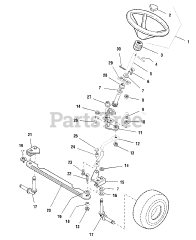 Simplicity 1692354 - Simplicity Regent Lawn Tractor, 14hp Steering