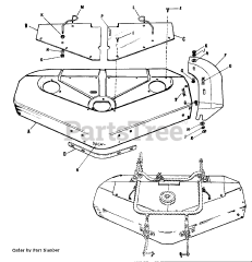Simplicity 990407 - Simplicity 42" Mower Deck