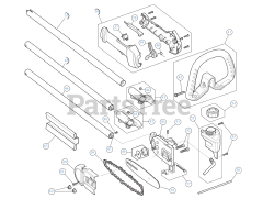 Remington RM 2599 (41CDPS1C983) - Remington Pole Saw