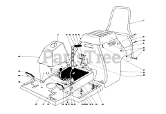 Toro 56525 - Toro 25" Whirlwind Rear-Engine Riding Mower (SN: 002000001 - 002999999) (1972)