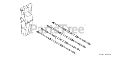 Honda BF200 A4 XA (BAEJ) - Honda Marine Engine, Made in Japan (SN: BAEJ-1200001 - BAEJ-1299999) CABLE (DUAL)