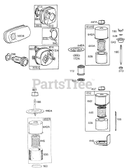 Briggs & Stratton 131432-0139-01 - Briggs & Stratton Horizontal Engine