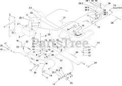 Toro 74271 (Z 550) - Toro 52" Z Master Zero-Turn Mower, Side-Discharge Deck (SN: 280000001 - 280999999) (2008) Electrical Assembly