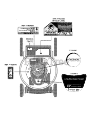 Remington RM 110 (11A-B12F783) - Remington Walk-Behind Mower (2015)
