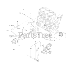Exmark LZS88CDYM96RW0 - Exmark 96" Lazer Z Diesel Zero-Turn Mower, Yanmar 3TNV88C (SN: 408644346 - 411294211) (Rev A) (2021)