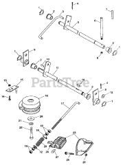 Gravely 992004 (PM 200) - Gravely Pro-Master 50" Zero-Turn Mower, 20hp Kohler (SN: 000426 & Above)