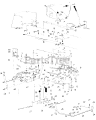 MTD 135-723-000 - MTD Lawn Tractor (1991) Parts