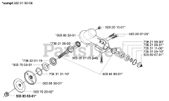 Husqvarna 326 EX - Husqvarna Handheld Edger, E-TECH 2 (2002-02) Gear Head