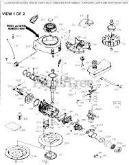 Tecumseh TV085XA-670149X - Tecumseh Engine Engine Parts List #1