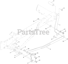 Toro 140-2059 - Toro Deck Footlift Assist Kit for TimeCutter Mower