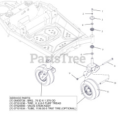 Ariens 918002 - Ariens Ikon 42" Zero-Turn Mower, 21.5hp Kawasaki FR (SN: 030000 - 034999)