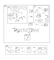 Briggs & Stratton 243431-3135-08 - Briggs & Stratton Horizontal Engine