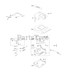 Briggs & Stratton 20M114-0145-E1 - Briggs & Stratton Horizontal Engine Controls, Governor Spring