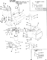 Toro 93-08XP02 (A-81 R) - Toro Rear-Engine Riding Mower (1979)
