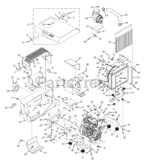 Scag STTII-61V-26CH-EFI - Scag Turf Tiger II 61" Zero-Turn Mower, 26hp Kohler (SN: P1700001 - P1799999) STTII ENGINE &amp; ATTACHING PARTS - KUBOTA DIESEL
