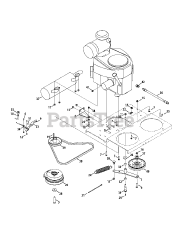 Cub Cadet LZ-60 KW (53RI2PTD050) - Cub Cadet 60" Tank Zero-Turn Mower, Kawasaki (2014) Engine Accessories