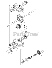 Yard Machines 13AM762F052 - Yard Machines Lawn Tractor (2008) (Walmart) Transmission Assembly 618-04566