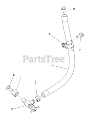 Briggs & Stratton 076161-02 - Briggs & Stratton 60kW Liquid Cooled Home Standby Generator Engine Service Parts - 5.7L - Remote Oil Drain (312594)