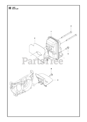 Husqvarna 236 R - Husqvarna Brush Cutter (SN: 20090100001 - 20143600000) MUFFLER