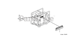 Honda WP30 X ACF6 (WZBF) - Honda Water Pump, Made in Japan (SN: WZBF-1000001 - WZBF-1299999) LABELS (2)