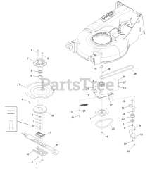 Exmark ECX180CKA210BC - Exmark 21" X-Series Walk-Behind Mower, Kawasaki FJ180V, BBC (SN: 400000000 - 402082299) (2017)