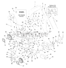 Yard Machines 25A-510A000 - Yard Machines Walk-Behind Edger (1998)