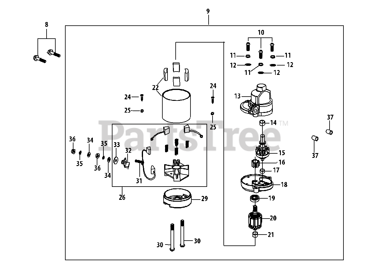 Craftsman 247.203720 (13A278XS099) Craftsman T1200 Lawn Tractor (2014